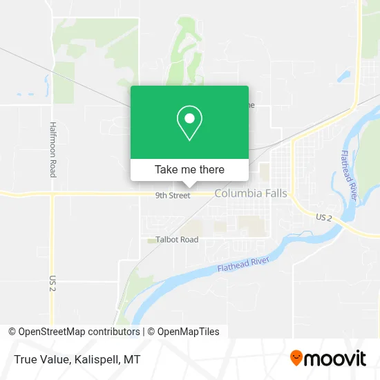 True Value map
