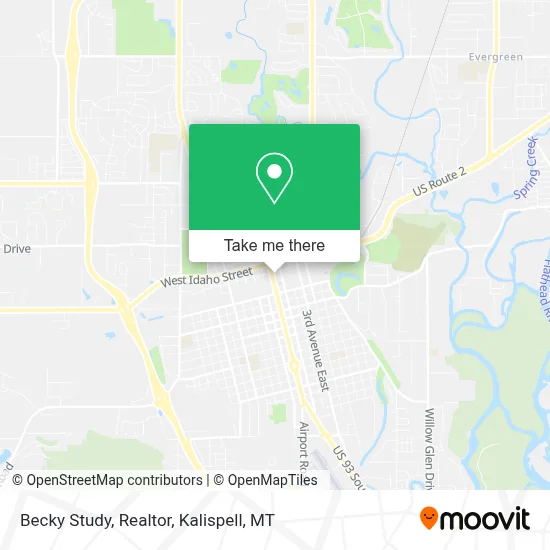 Becky Study, Realtor map