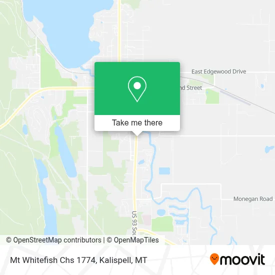 Mt Whitefish Chs 1774 map