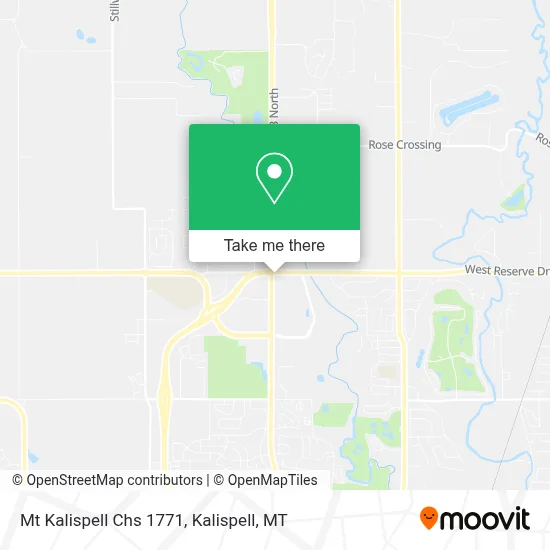 Mt Kalispell Chs 1771 map