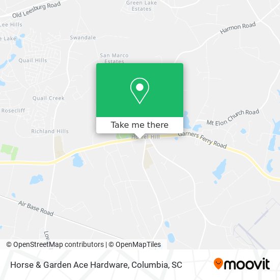 Mapa de Horse & Garden Ace Hardware