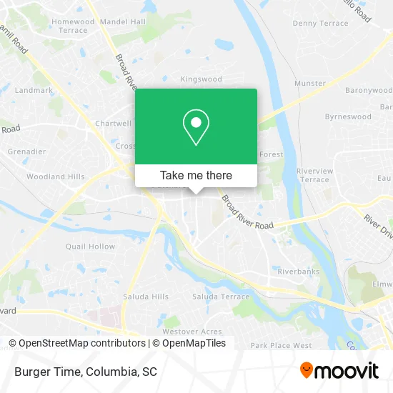 Burger Time map