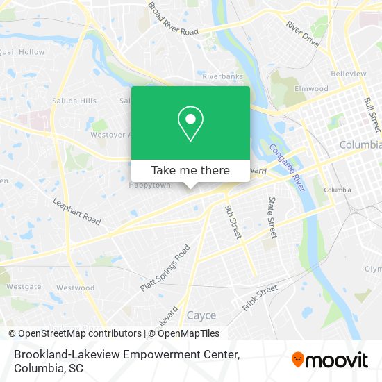 Brookland-Lakeview Empowerment Center map