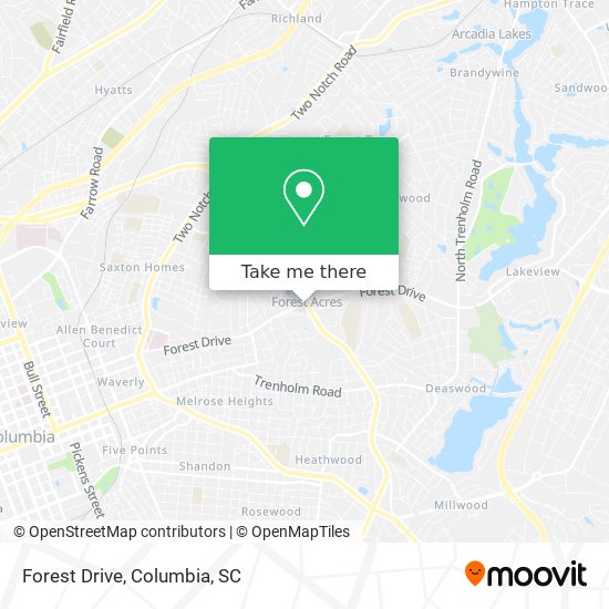 Mapa de Forest Drive