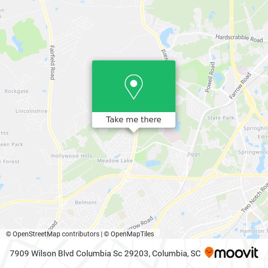 7909 Wilson Blvd Columbia Sc 29203 map