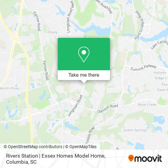 Rivers Station | Essex Homes Model Home map