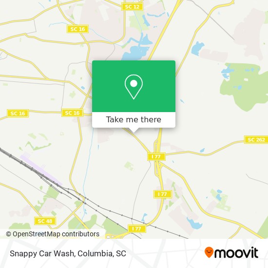 Mapa de Snappy Car Wash