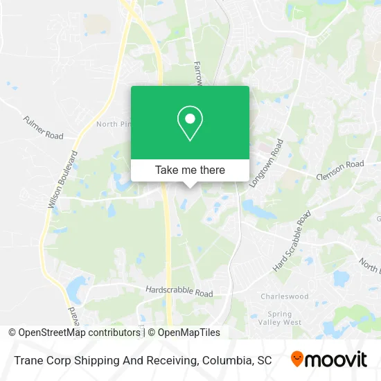 Trane Corp Shipping And Receiving map