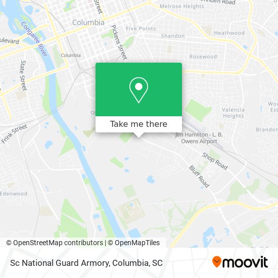 Sc National Guard Armory map