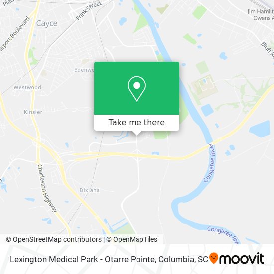 Lexington Medical Park - Otarre Pointe map