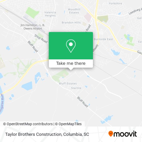 Mapa de Taylor Brothers Construction