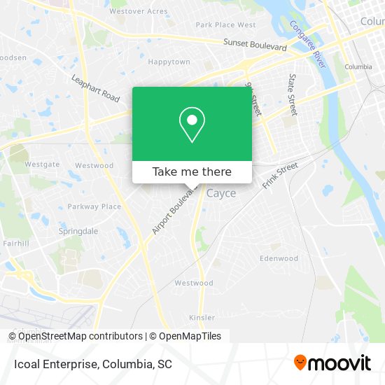 Mapa de Icoal Enterprise