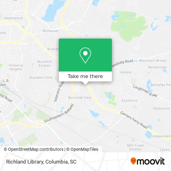 Richland Library map