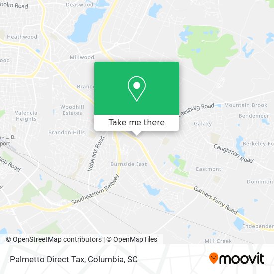 Palmetto Direct Tax map