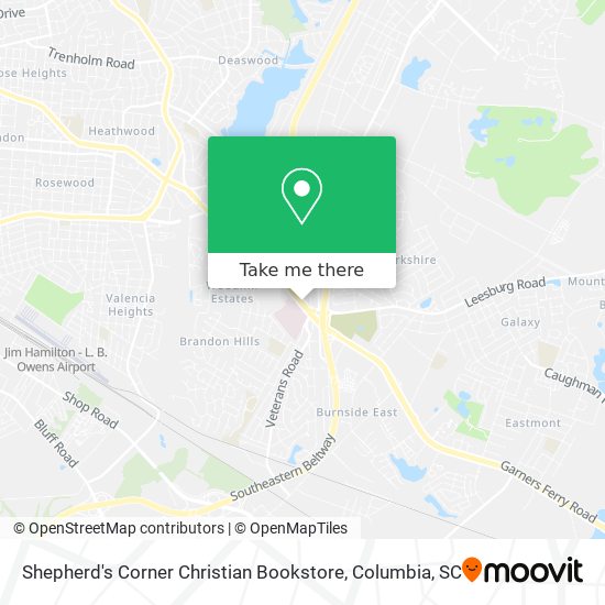 Shepherd's Corner Christian Bookstore map
