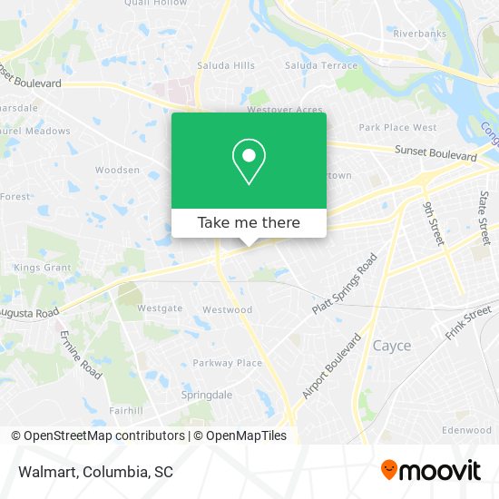 Walmart map