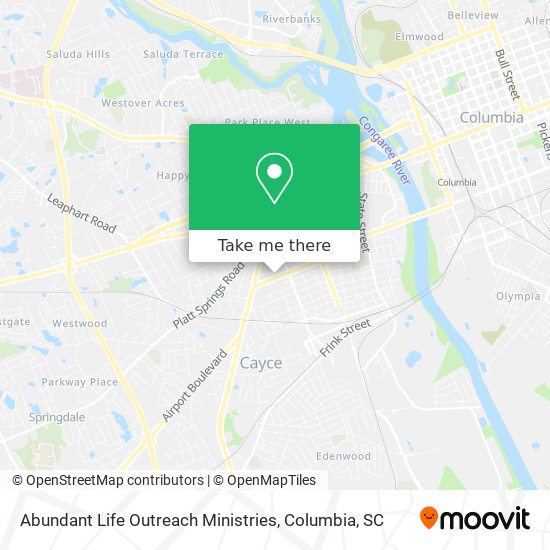 Mapa de Abundant Life Outreach Ministries