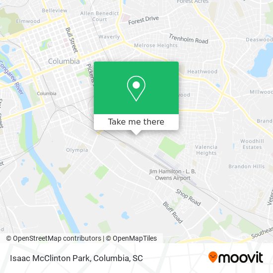 Mapa de Isaac McClinton Park