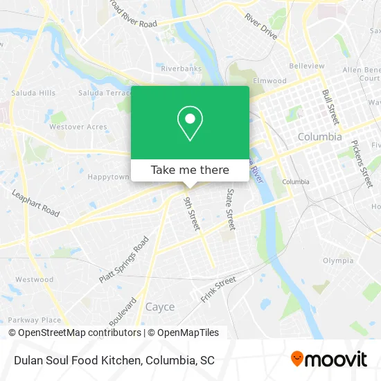 Dulan Soul Food Kitchen map