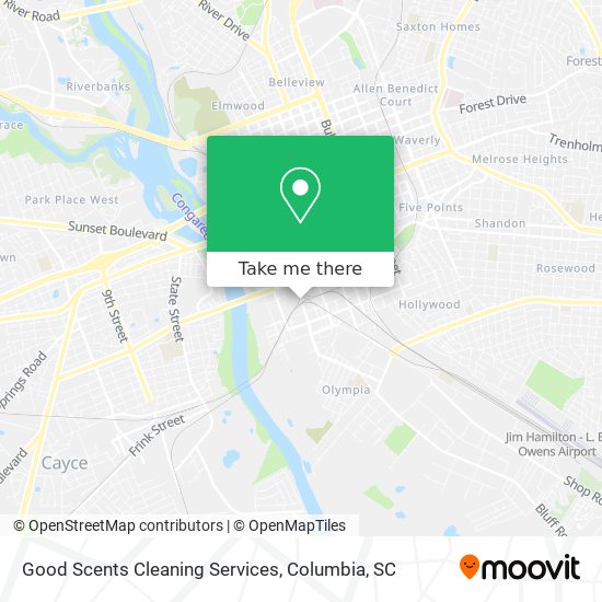 Mapa de Good Scents Cleaning Services