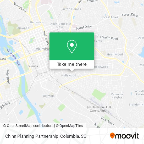 Chinn Planning Partnership map