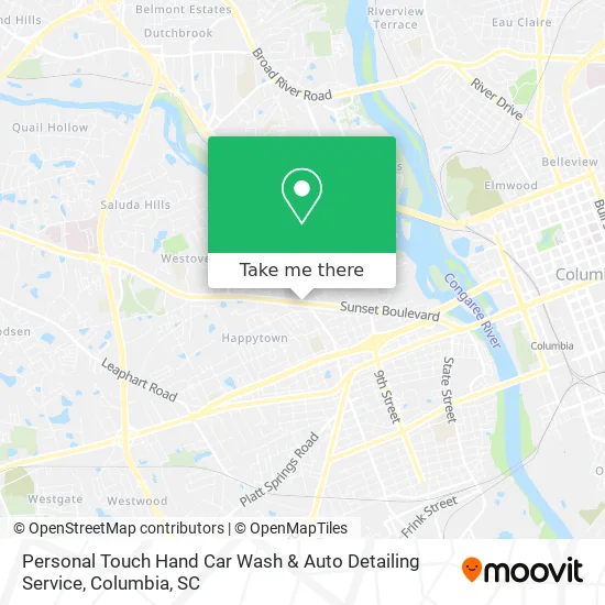Personal Touch Hand Car Wash & Auto Detailing Service map