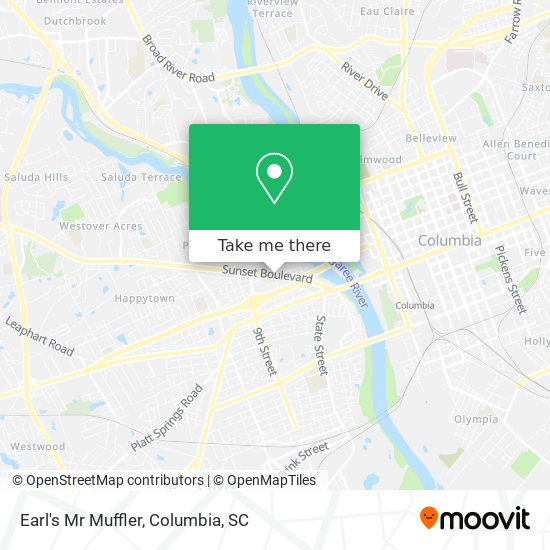 Mapa de Earl's Mr Muffler