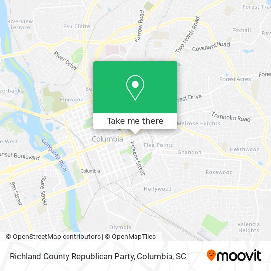 Richland County Republican Party map
