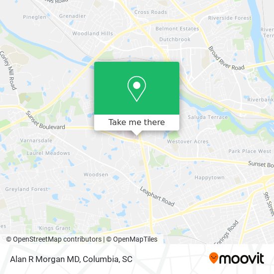 Mapa de Alan R Morgan MD