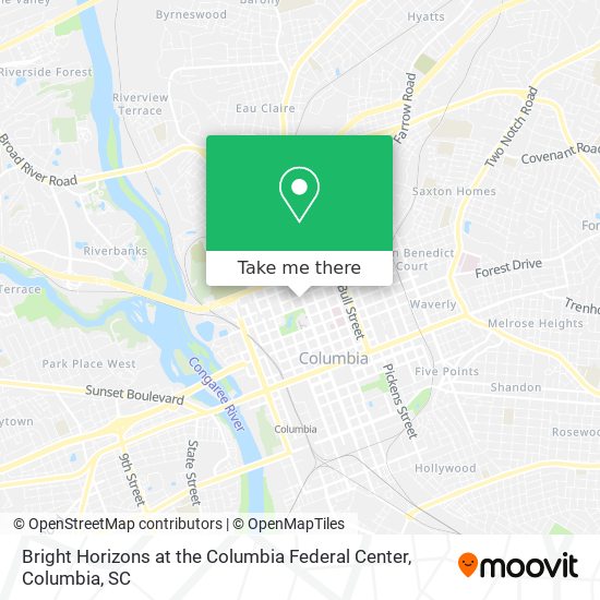 Mapa de Bright Horizons at the Columbia Federal Center