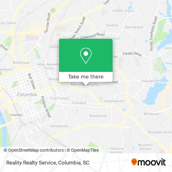 Reality Realty Service map