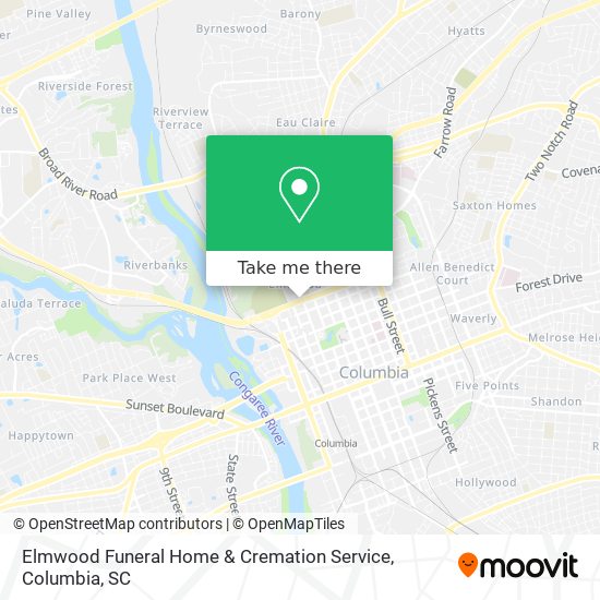 Elmwood Funeral Home & Cremation Service map