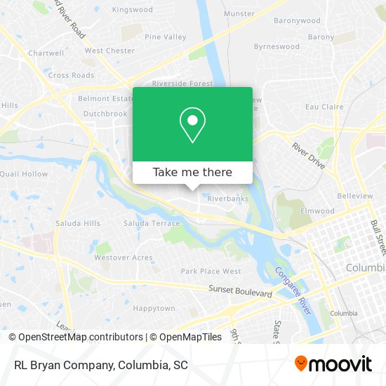 Mapa de RL Bryan Company
