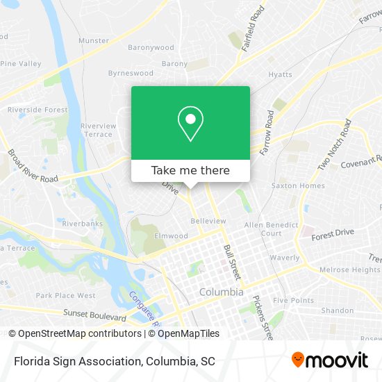 Florida Sign Association map