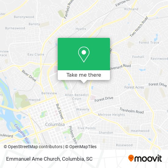 Emmanuel Ame Church map