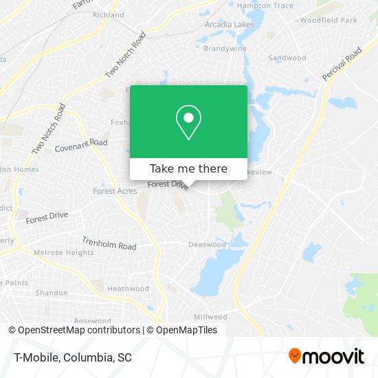 T-Mobile map