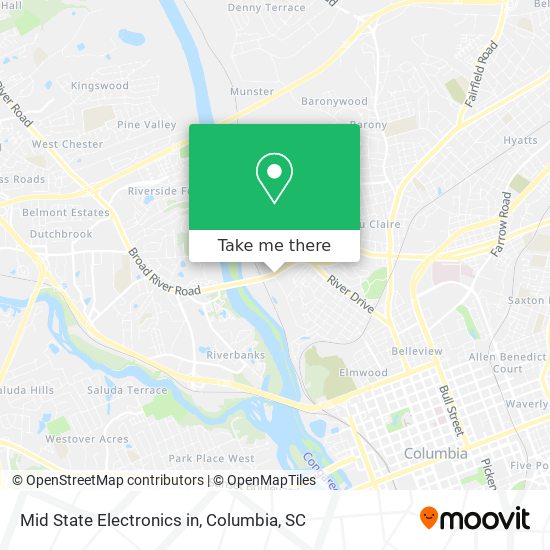 Mid State Electronics in map