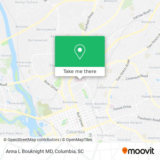 Mapa de Anna L Bouknight MD