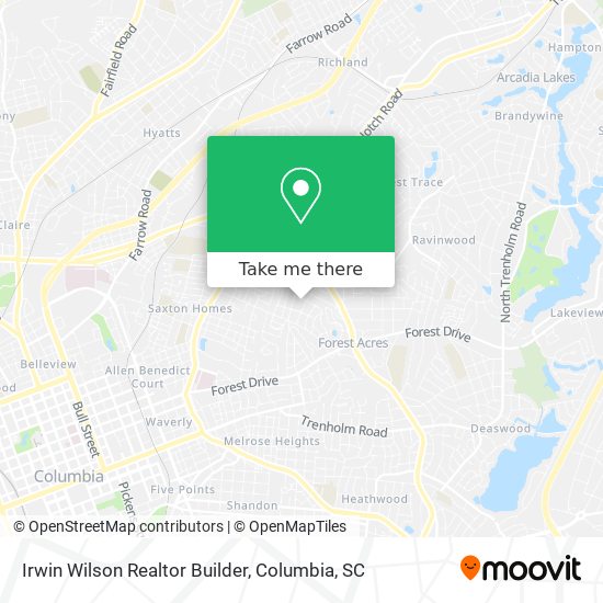 Mapa de Irwin Wilson Realtor Builder