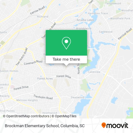 Mapa de Brockman Elementary School