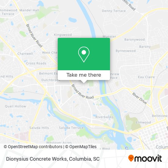 Dionysius Concrete Works map