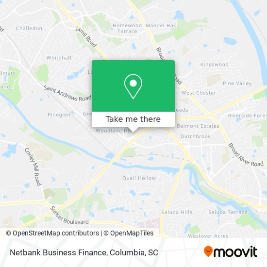 Netbank Business Finance map
