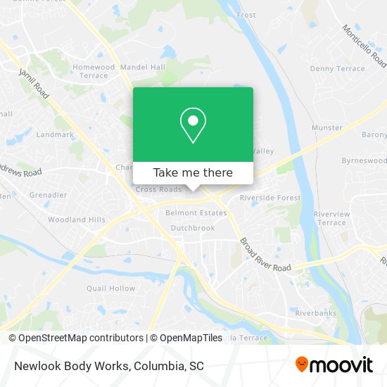 Newlook Body Works map