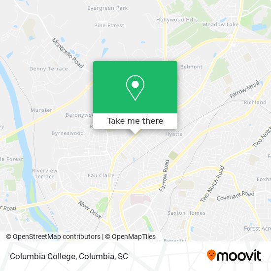 Columbia College map