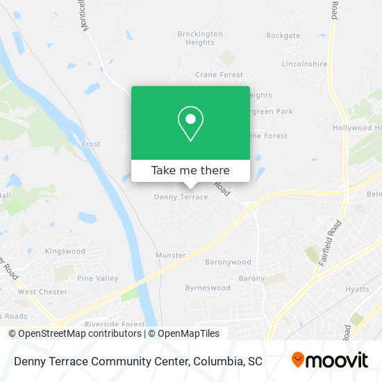 Mapa de Denny Terrace Community Center