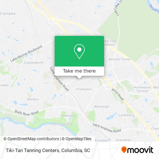 Mapa de Tiki-Tan Tanning Centers