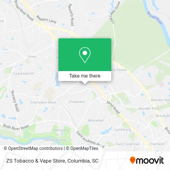 How to Get to ZS Tobacco & Vape Store in Columbia by Bus?