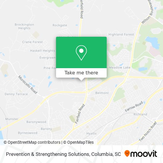 Prevention & Strengthening Solutions map
