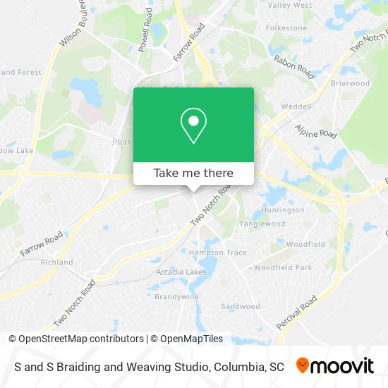 S and S Braiding and Weaving Studio map