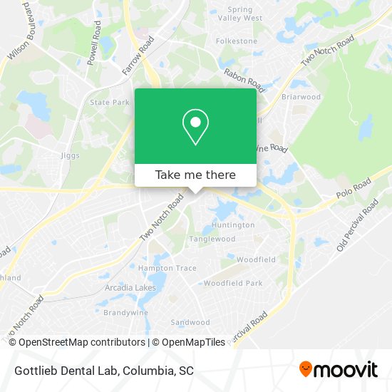 Gottlieb Dental Lab map